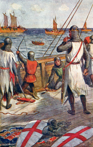 The Capture of the port of Zaron