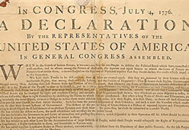 Declaración de Independencia E.E.U.U