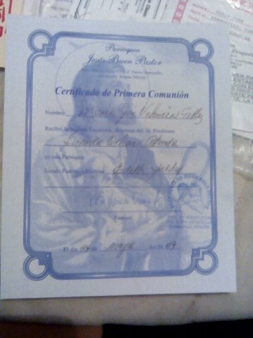 Mi primera Comunión