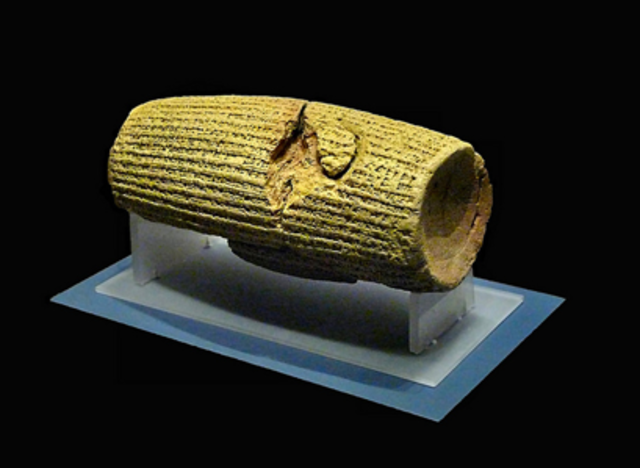 Cilindro de Ciro 539 A.C