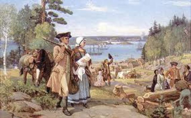 Immigration of Loyalists and Americans