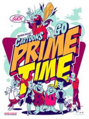 CARTOONS GO PRIME TIME