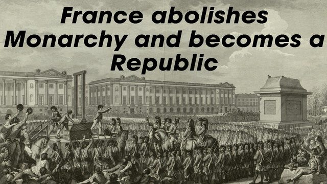 Monarchy Abolished