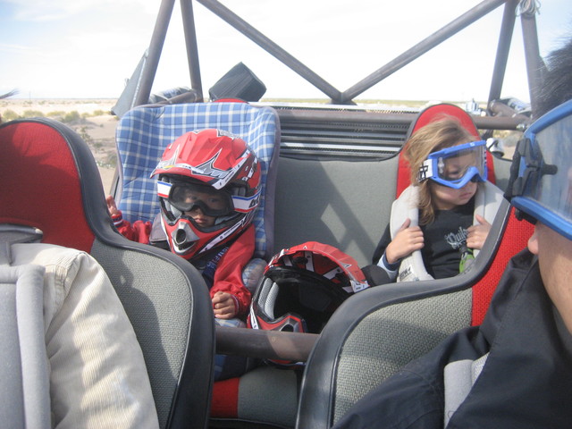 Riding Dune Buggy At Glamis/Desert