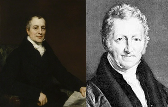 Thomas Robert Malthus & David Ricardo