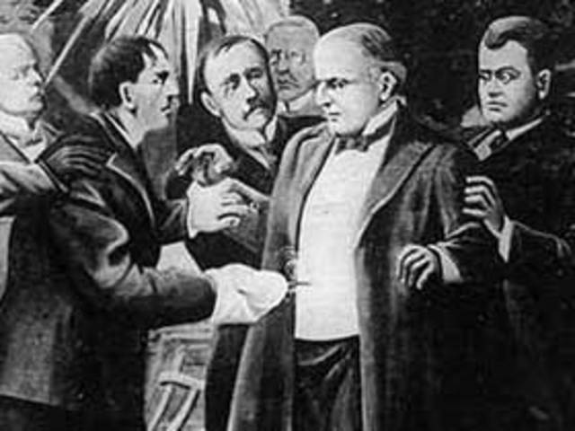 McKinley Assassination and Roosevelt becomes president