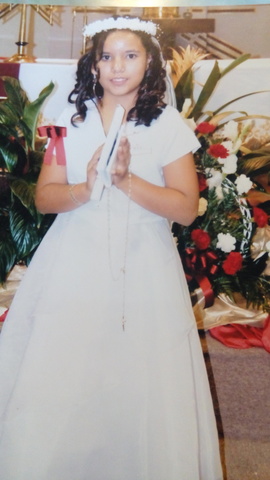 Mi primera comunión y confirmación, tenia 11 años