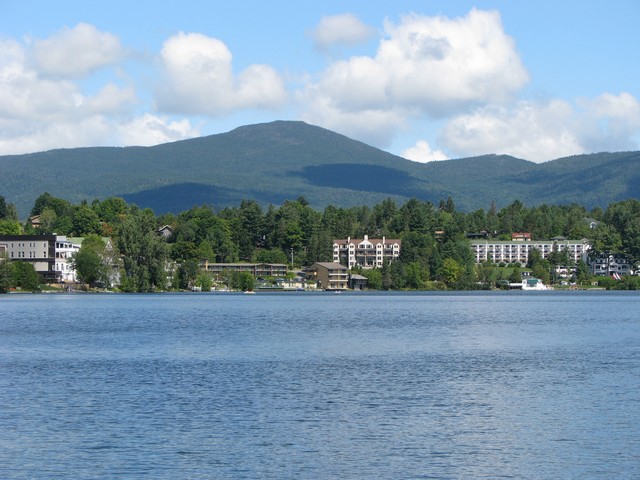 Kayaking on Lake Placid
