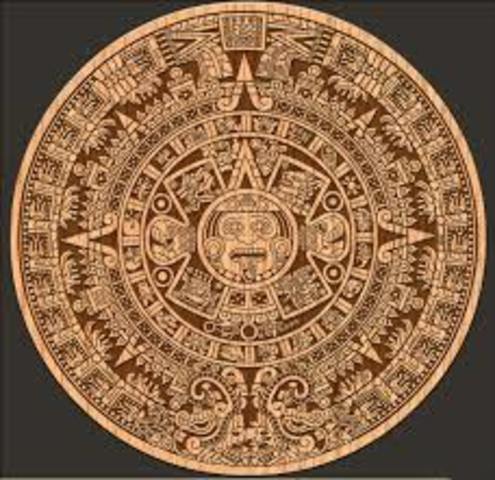 Mayan Calendar (365 day) - 500 B.C