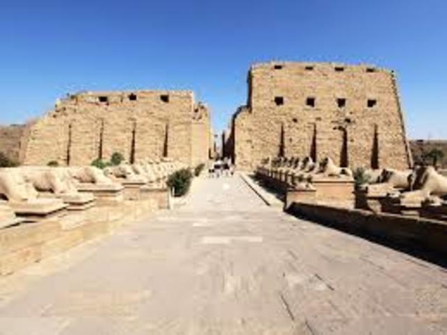 The Karnak Temple - 100 A.D