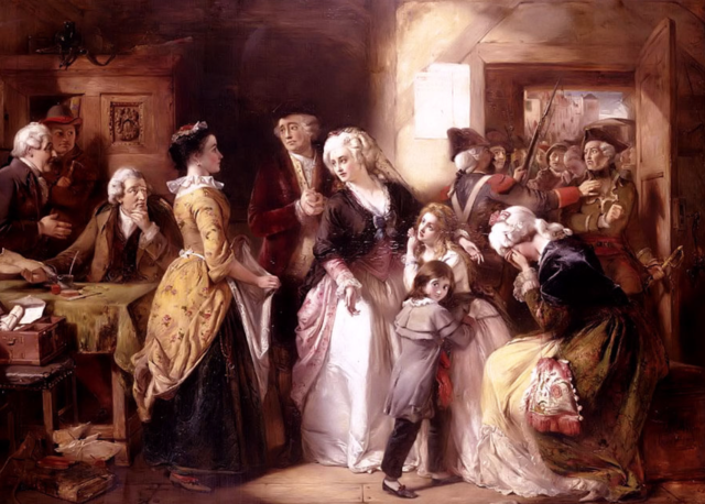 Louis XVI and family get arrested