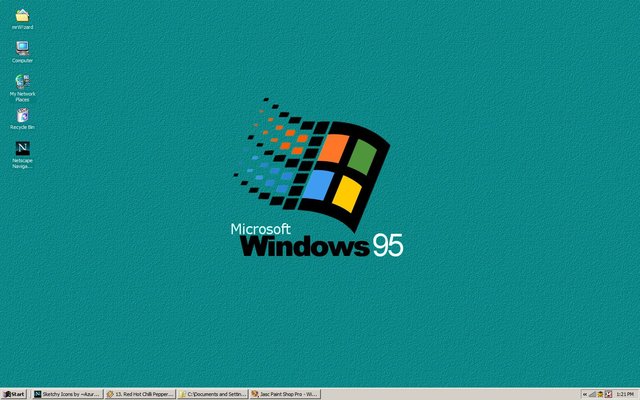 LLEGADA DE WINDOWS 95