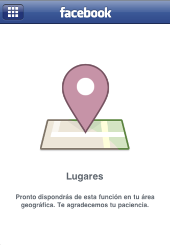 Facebook lanza "Lugares"