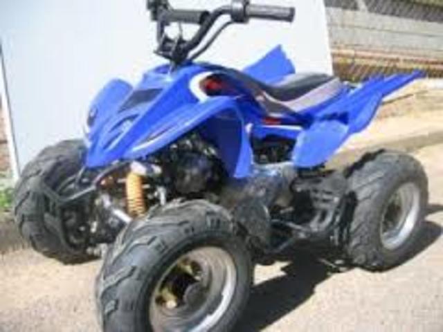 When I got my first quad.