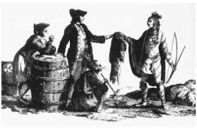 The Amerindians' trading system