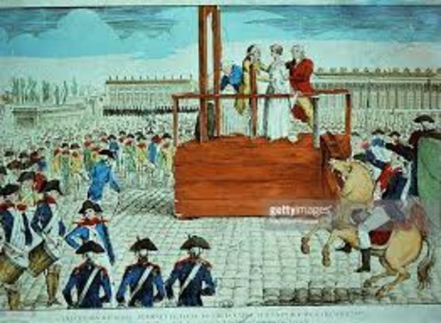 Execution of Marie Antonniette