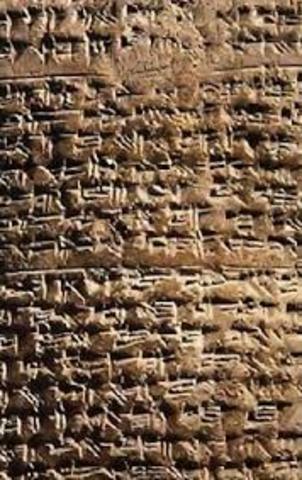 M - Akkadian, the main language