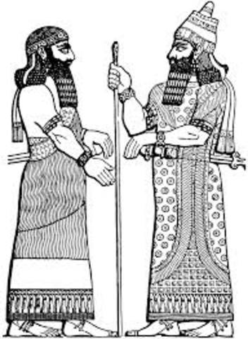 M - Assyrian kings conquer new lands.