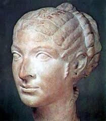 E - Cleopatra VII, the last queen.