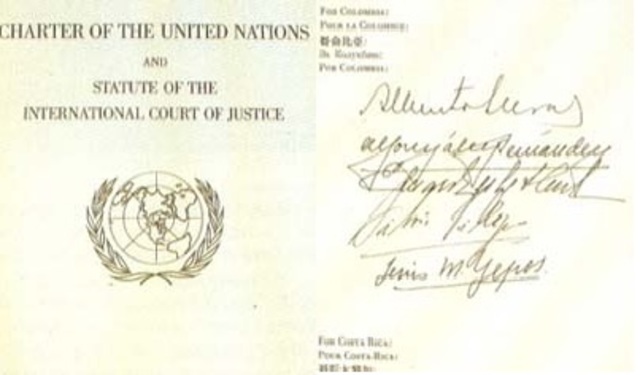 ACTA CONSTITUTIVA DE LA NUEVA ORGANIZACIÓN DE NACIONES UNIDAS