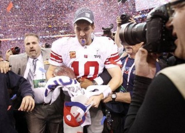 Eli Manning - Second Super Bowl Ring