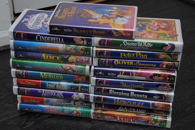 Our friends share their Disney VHS collection