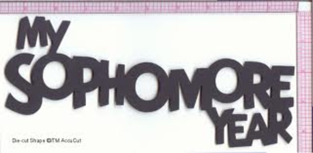 First Day of Sophmore Year