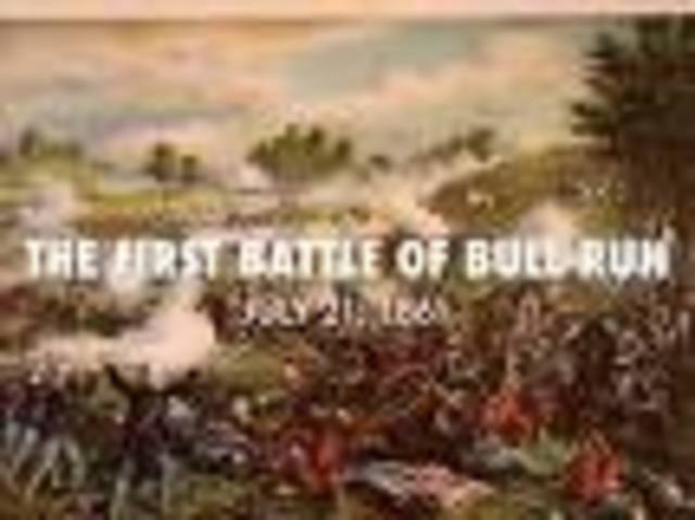 The First Battle of Bull Run