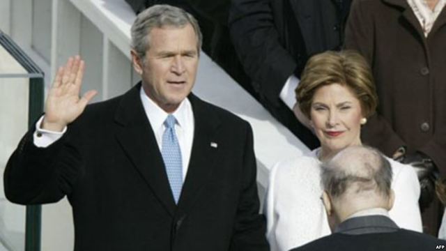 President George Bush is Sworn into his Second Term