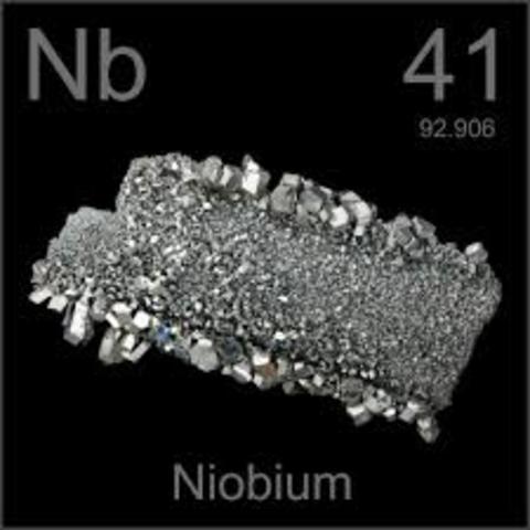 Niobium was discovered