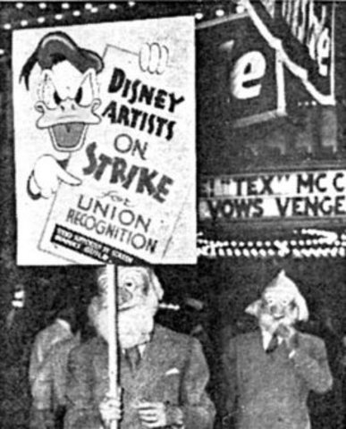 Disney's Animators Go On Strike