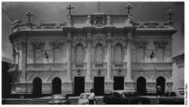 Proyección de las primeras filmaciones Colombianas