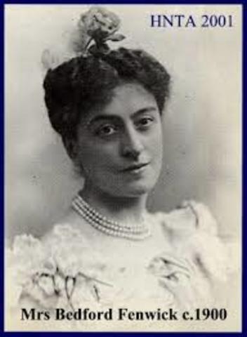 Etapa profesional de la enfermería: creada por Ethel Fenwick.