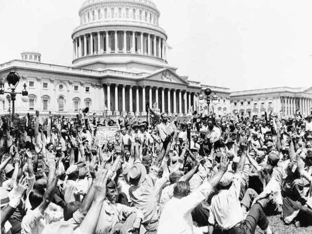 Hoover Disbands the Bonus Army