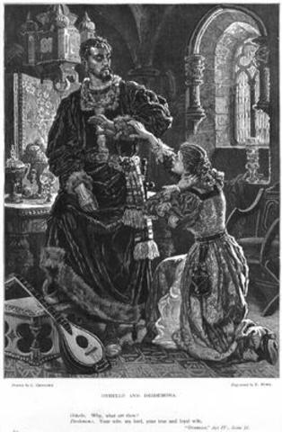 The Nearing End of Othello & Desdemona