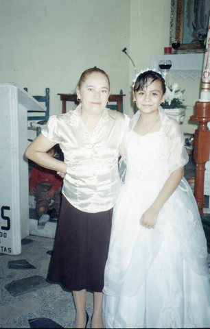 En sexto año de primaria fue mi primera comunión