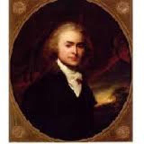 Traveled to St. Petersburg as secretary/translator for Francis Dana