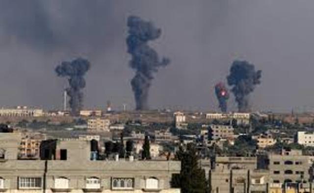 Hamas Fires Barrage of Rockets into Israel.