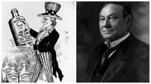 Passage of Pure Food And Drug Act