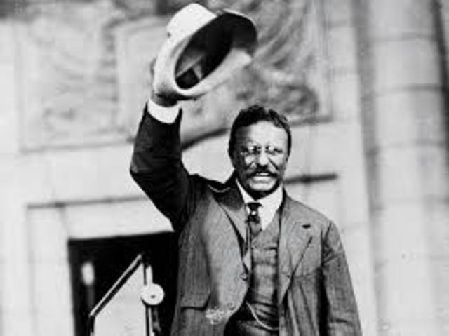 Theodore Roosevelt Becoming president