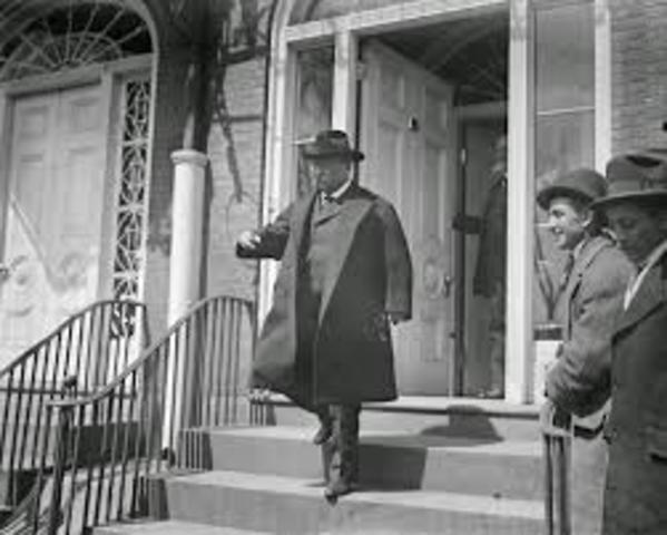 Roosevelt Leaves presidency