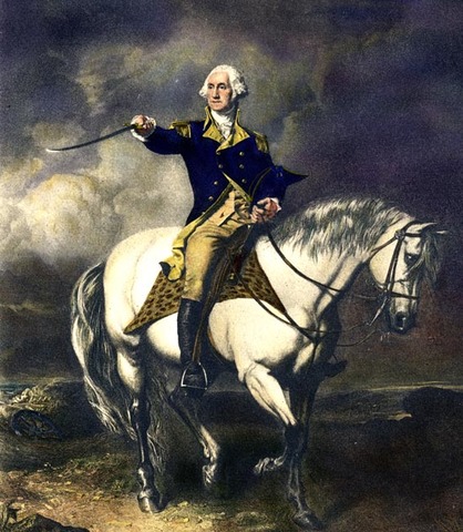 George Washington joined the military