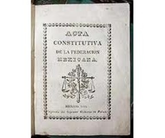 ACTA CONSTITUTIVA DE LA FEDERACIÓN