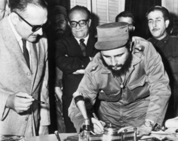 Fidel Castro becomes prime minister