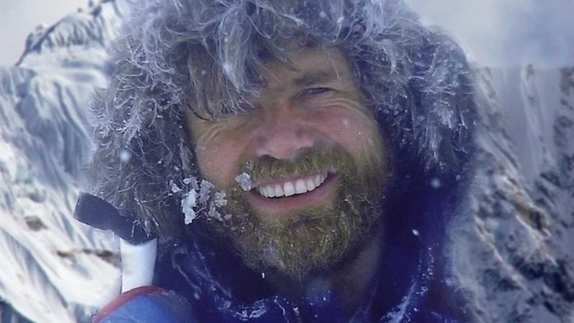 Everest-Besteigung - Seine Fahne ein Taschentuch