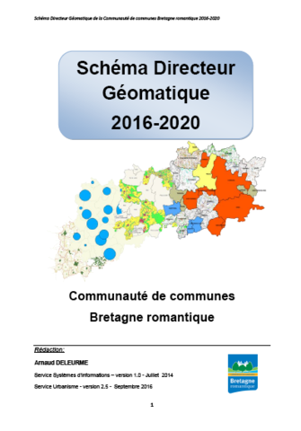 Validation Schéma Directeur Géomatique aux élus
