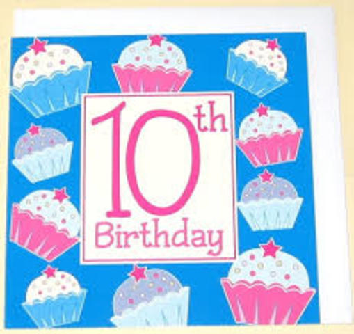 Hannah's 10th Birthday