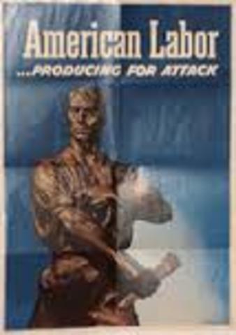 National War labor Board established toregulate production in WWI