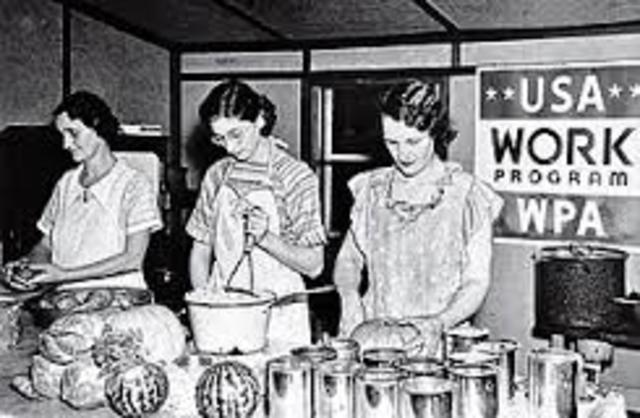 Works Progress Administration established