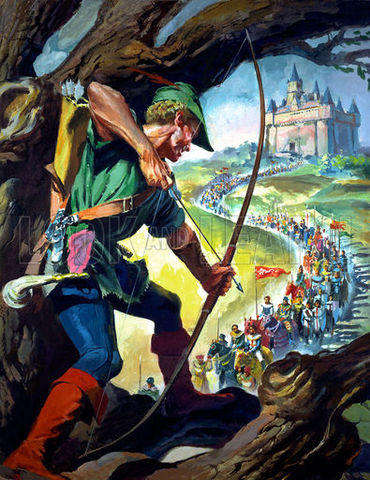 First appearance of Robin Hood in literature